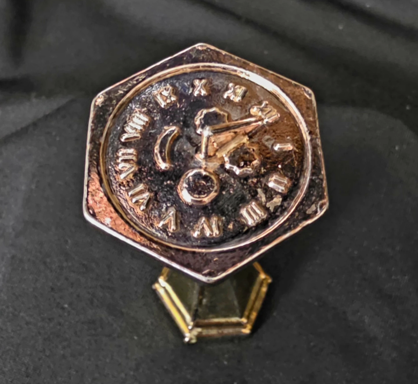 ANTIQUE Solid Brass & Die-Cast Miniature - photo 3