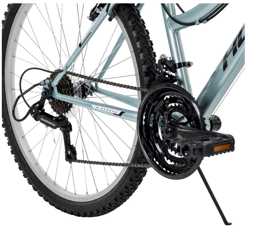 Huffy 26" Rock Creek Mountain Bike, Fits Riders 60"+, Teal - photo 4