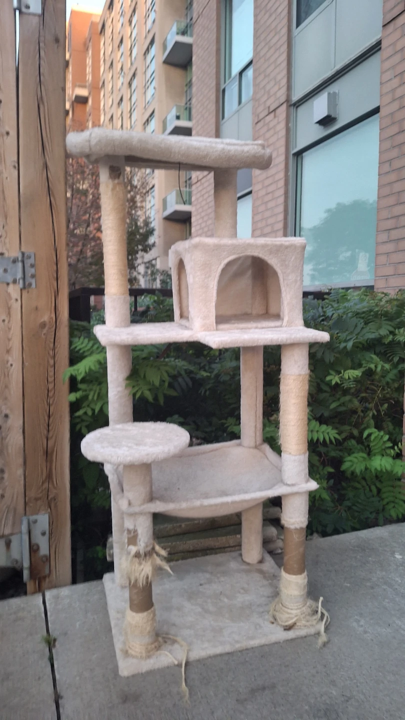 Beige Multi-Level Cat Tree - photo 5
