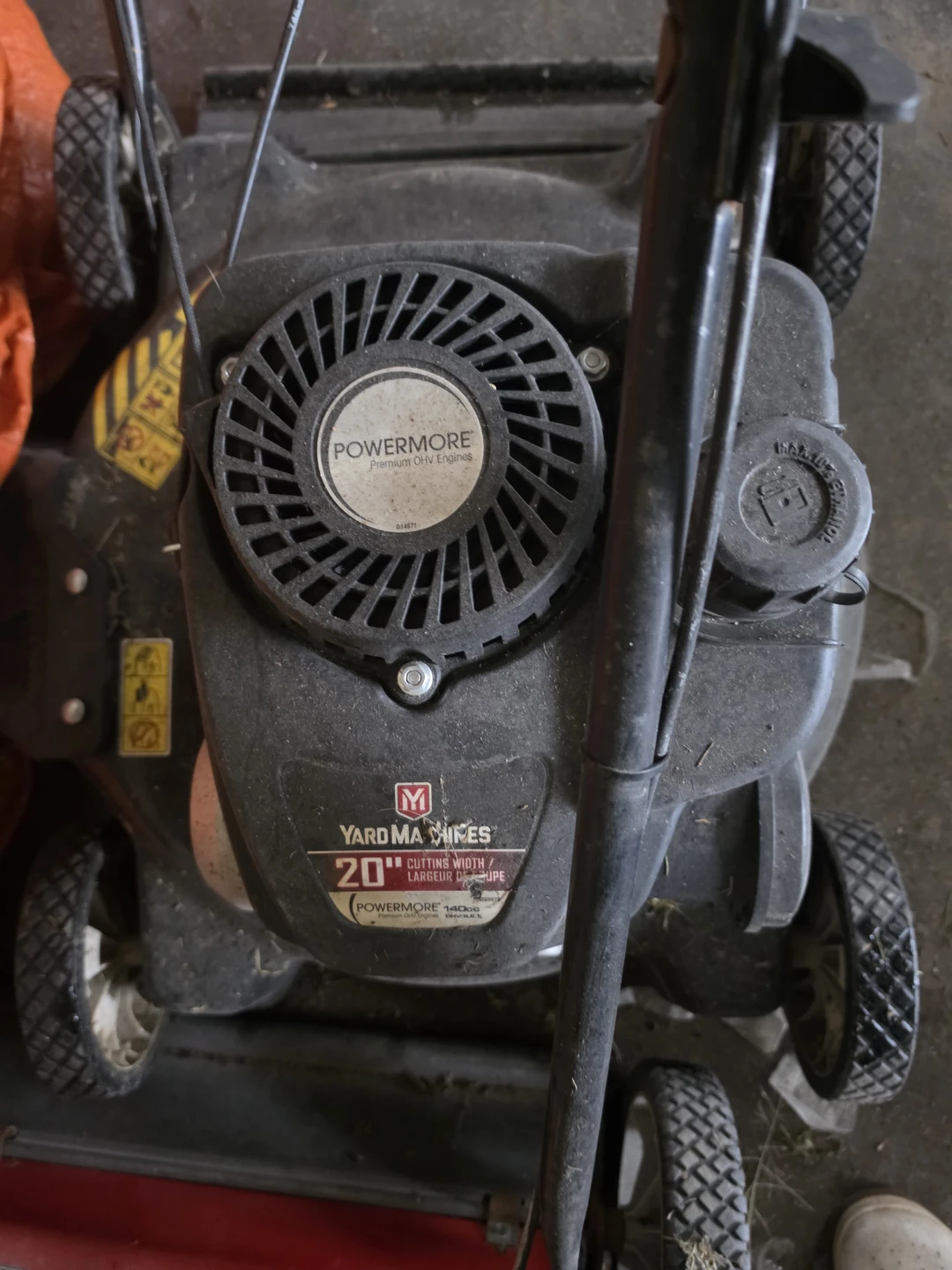 Yard Machines 2x 20 inch Lawn Mower 1- 21" - photo 4