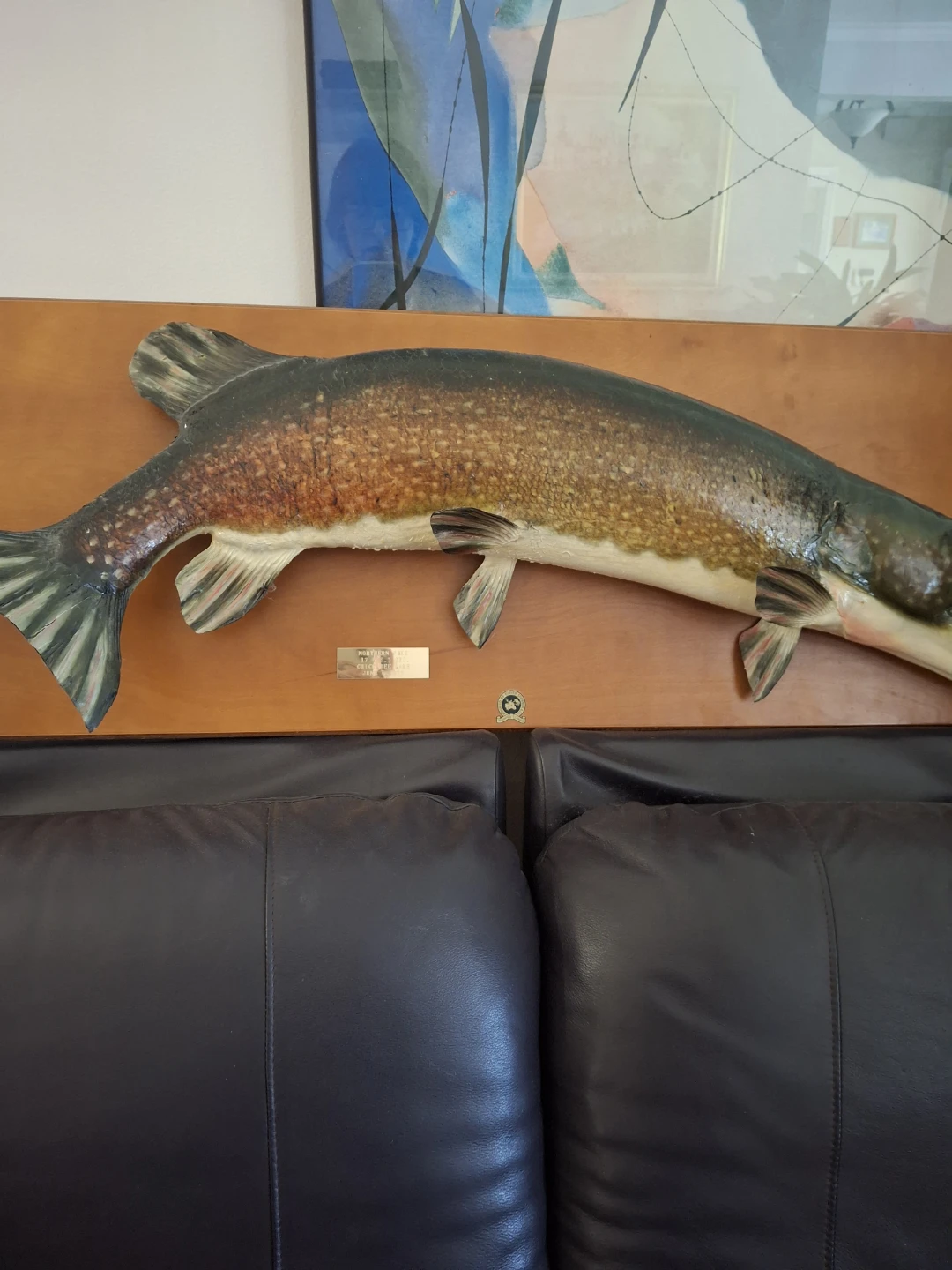 Northern Pike Taxidermy Wall Mount