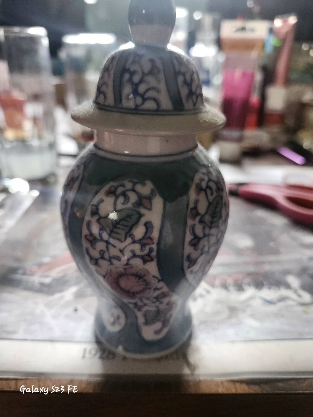 Small Decorative Ceramic Ginger Jar