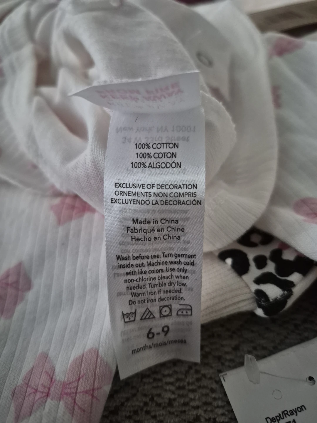 🏈🏉Kit+Pearl Baby Outfit 6-9 Months *new with tags* - photo 5