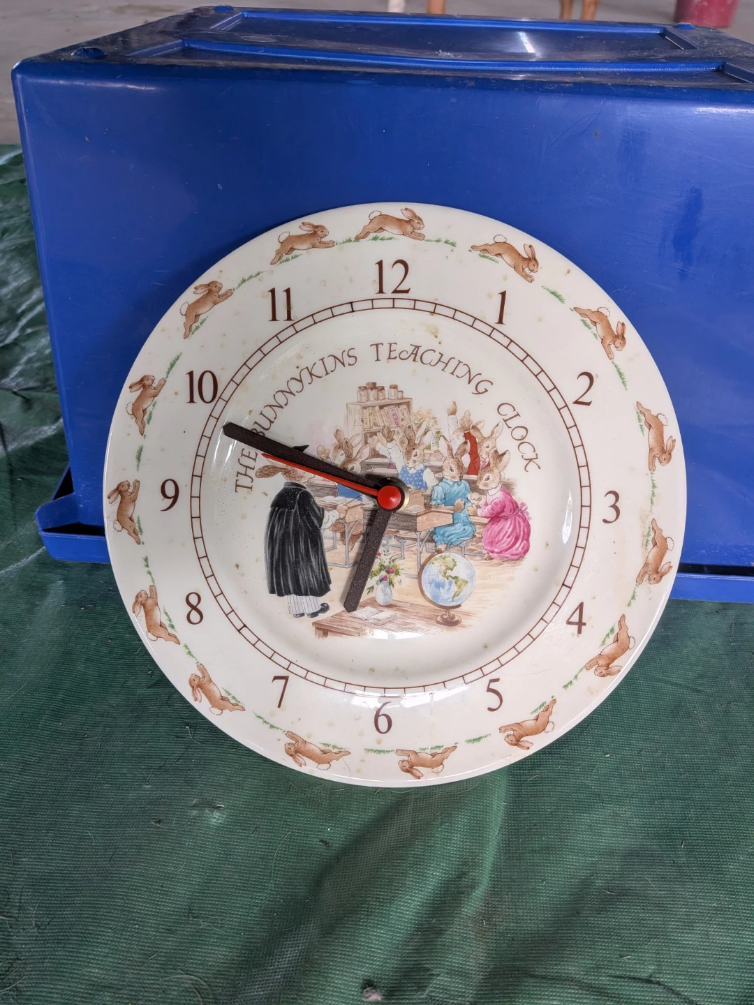 Royal Doulton Bunnykins Teaching Clock