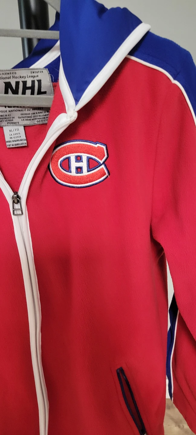 Montreal Canadiens NHL Fleece Sweater Hoodie XL/TG - photo 2