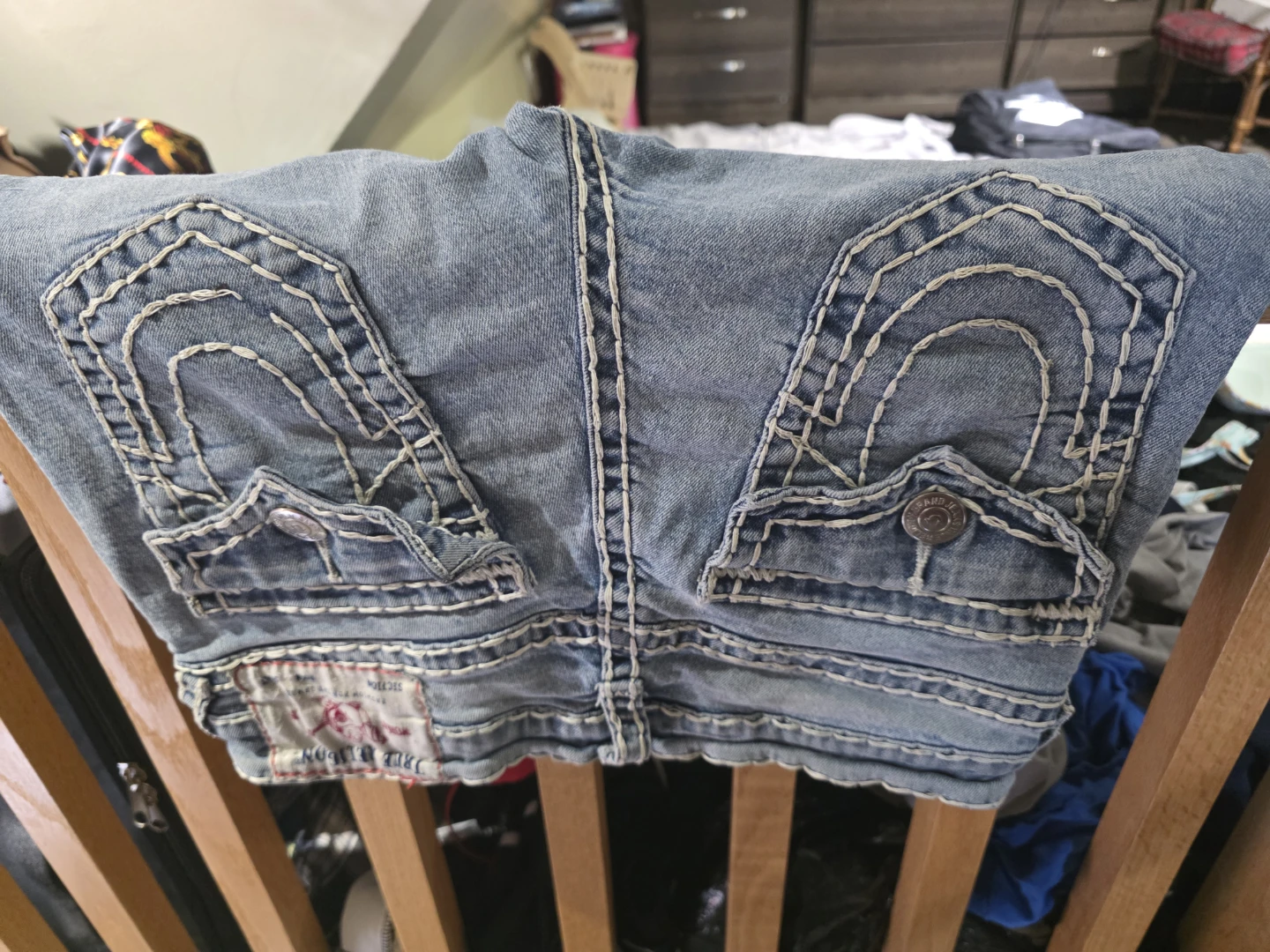 True Religion Geno Relaxed Slim Jeans Size 31