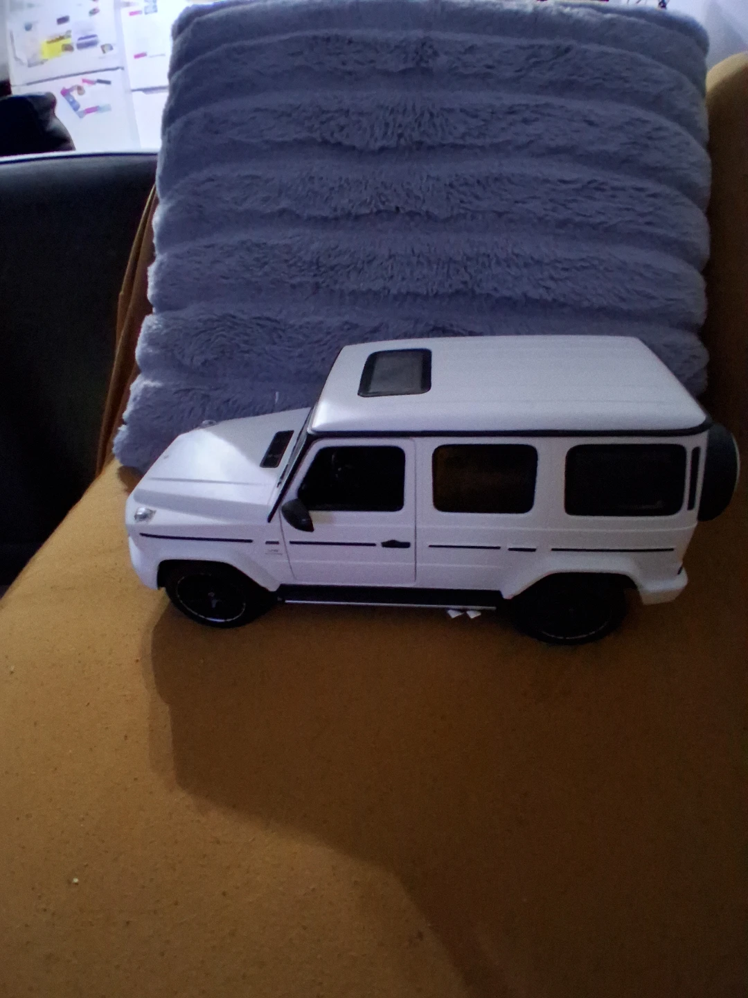 White Mercedes-Benz G-Wagon Toy Vehicle