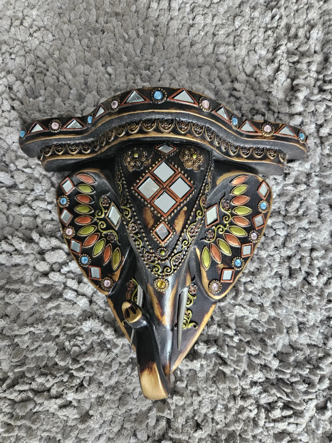 Decorative Elephant Wall Shelf