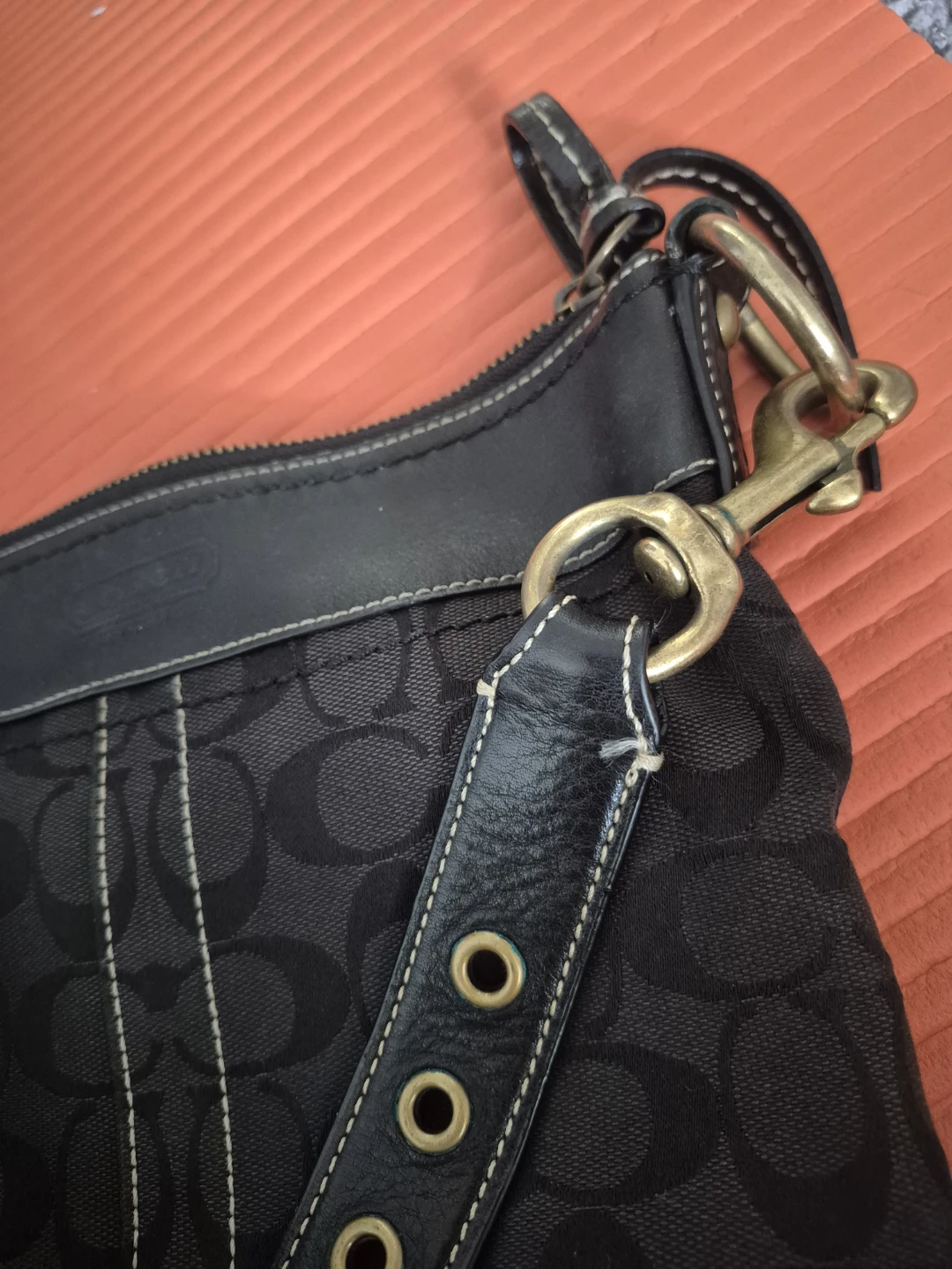 Coach Signature Jacquard Shoulder Bag - photo 4