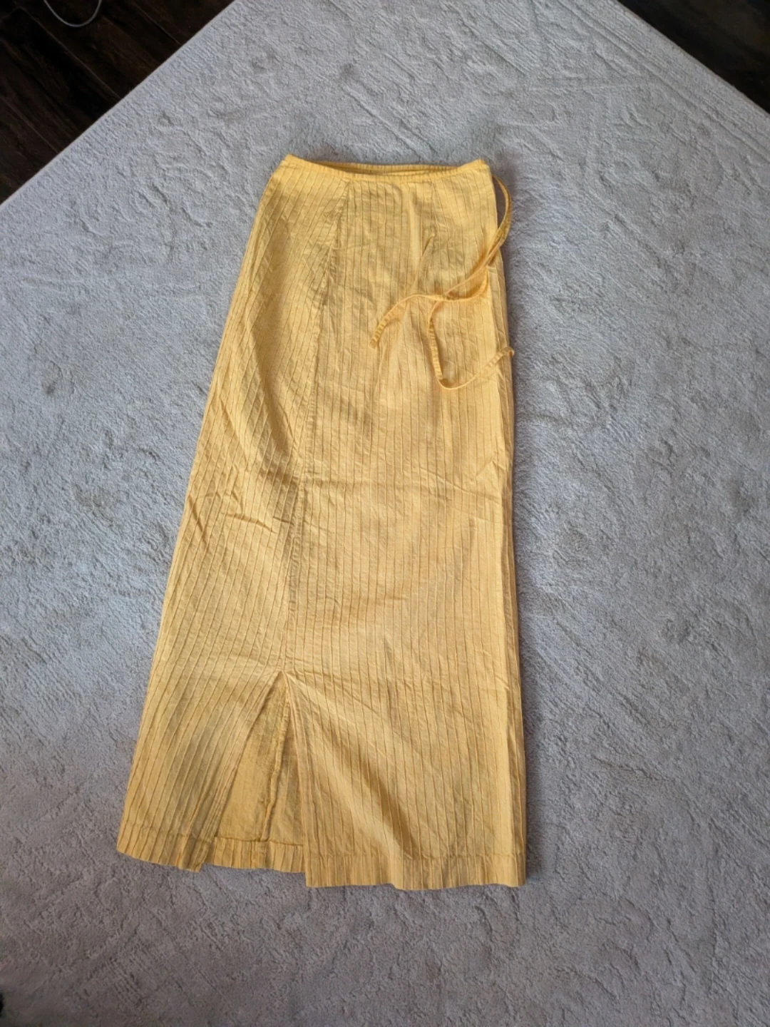ala Yellow wrap Skirt