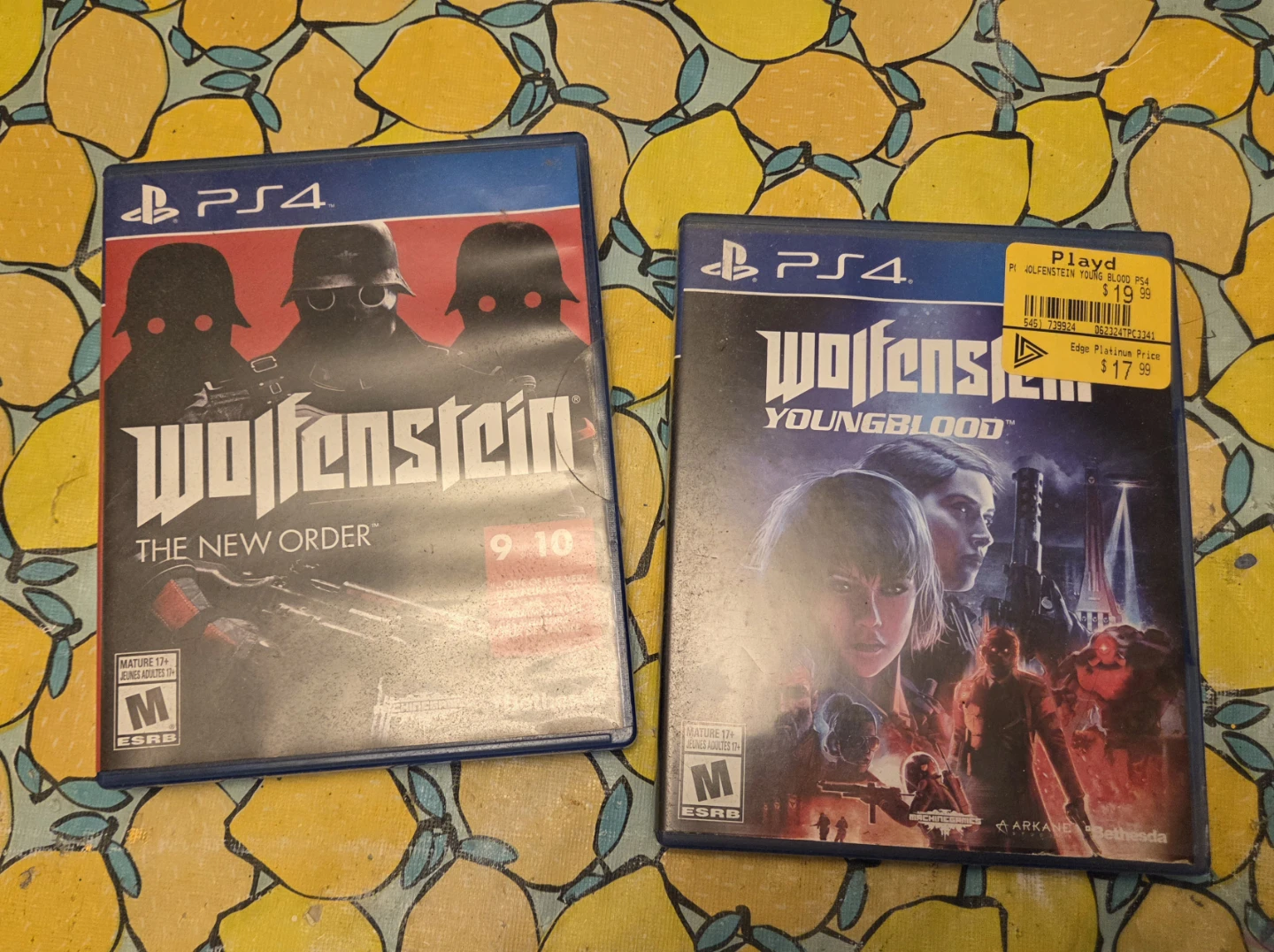 PS4 Wolfenstein: The New Order & Youngblood Games