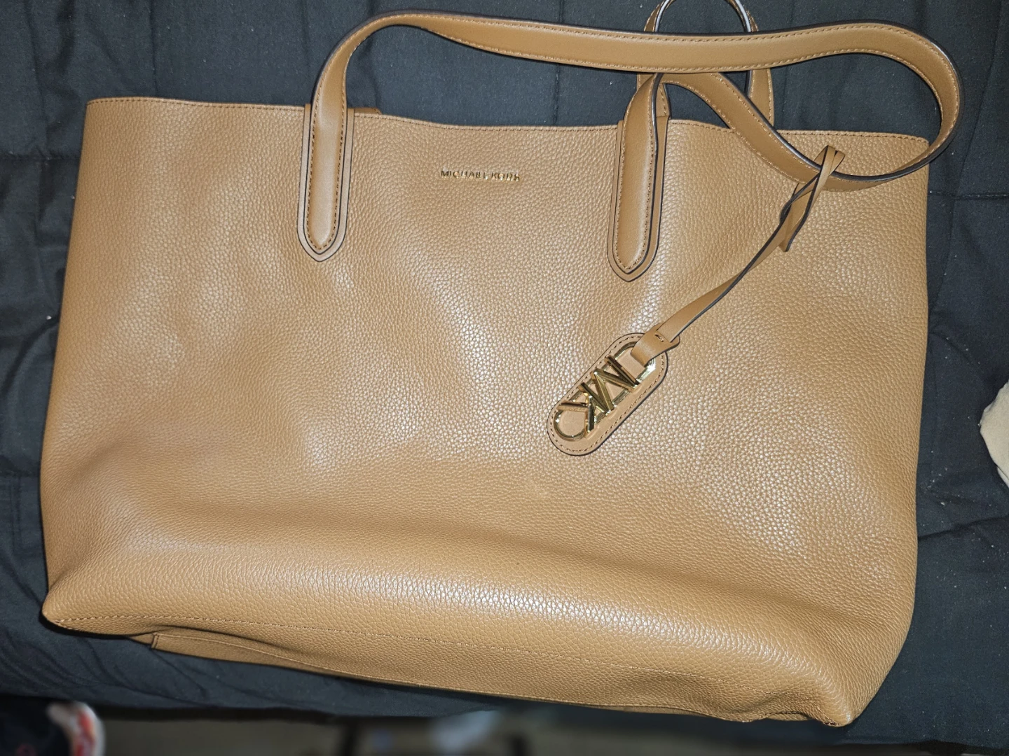 Michael Kors Tan Leather Tote Bag
