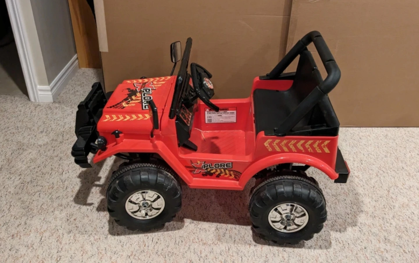 Xplore 12V Battery-Powered Ride-On Jeep - photo 2
