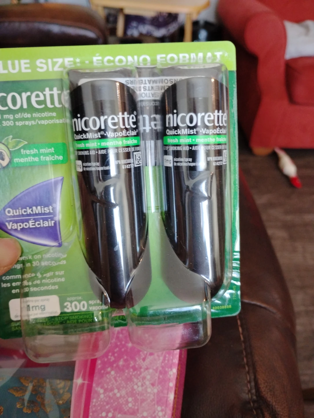 Nicorette QuickMist Fresh Mint Duo Pack