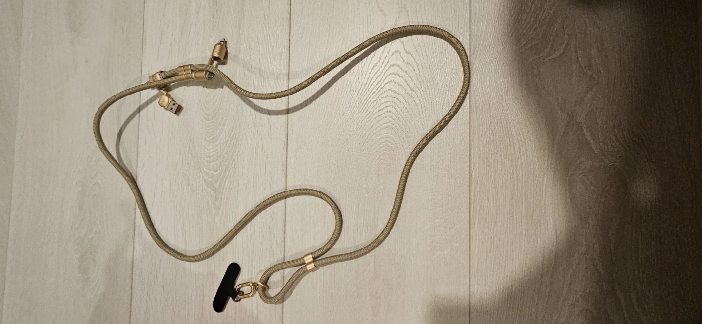 Braided Multi-Connector Lanyard Charging Cable - photo 3