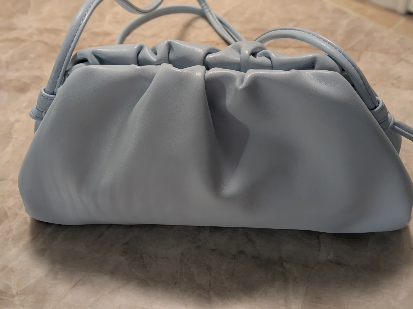 Light Blue Pouch Shoulder Bag - photo 3