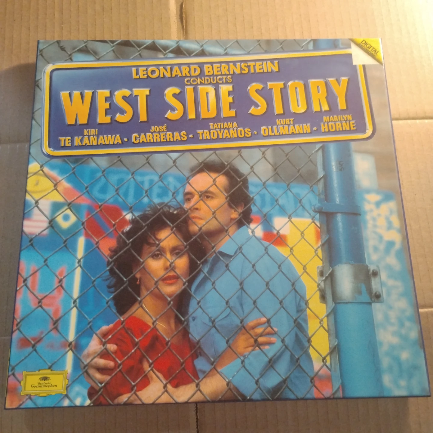 Leonard Bernstein Conducts West Side Story Vinyl Record