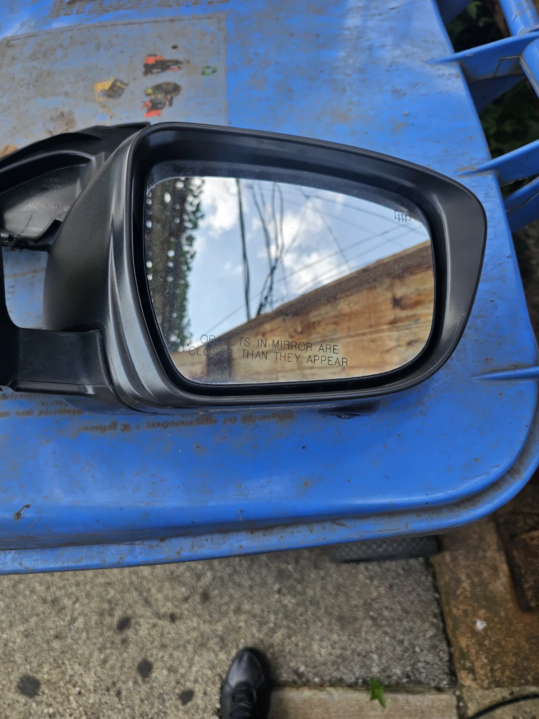 Nissan rogue Pass. Car Side Mirror with Built-in Camera - photo 4