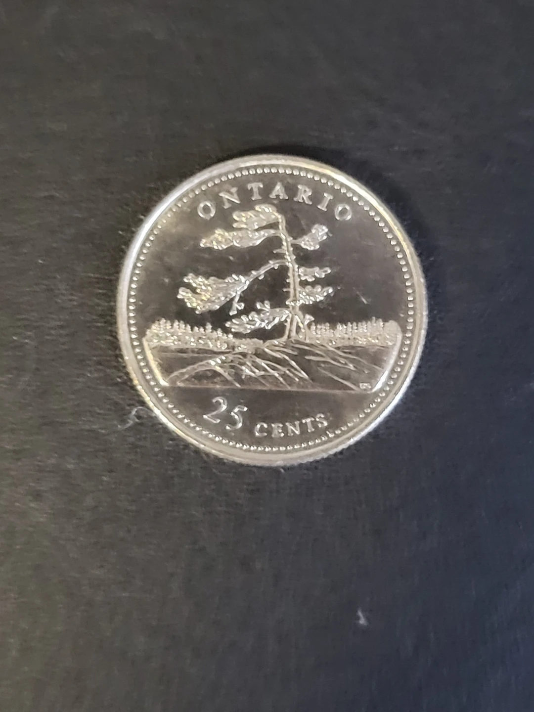 1867-1992 Canada 25 Cent Coin - Ontario