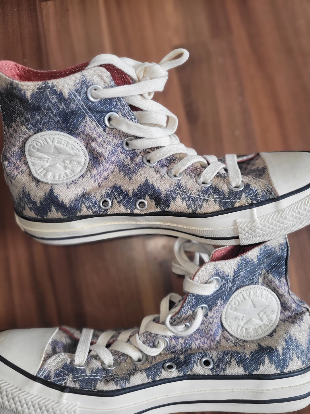 2015 MISSONI X CHUCK TAYLOR ALL STAR size 7 womens - photo 2