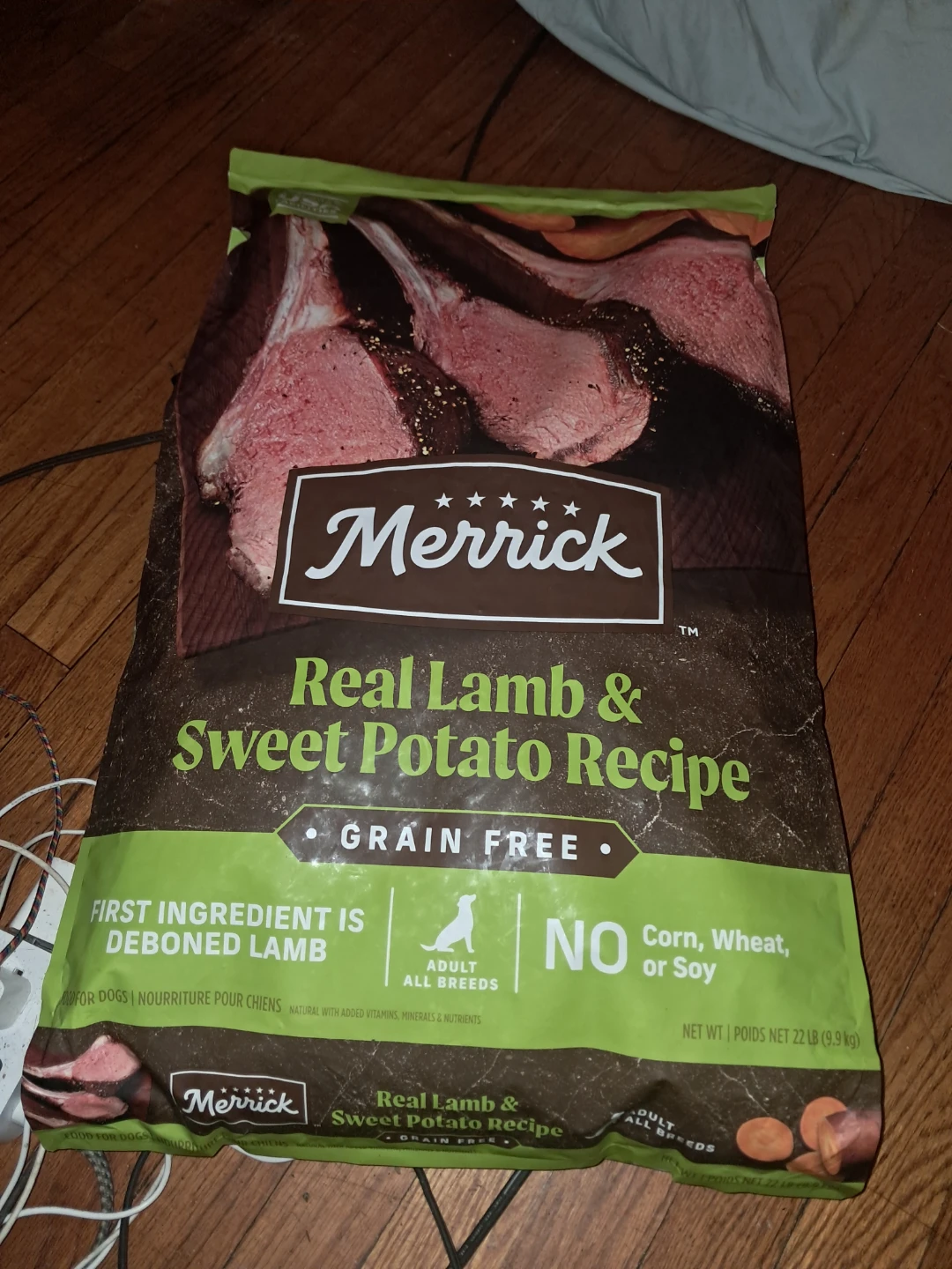 Merrick Real Lamb & Sweet Potato Dog Food 22 lb