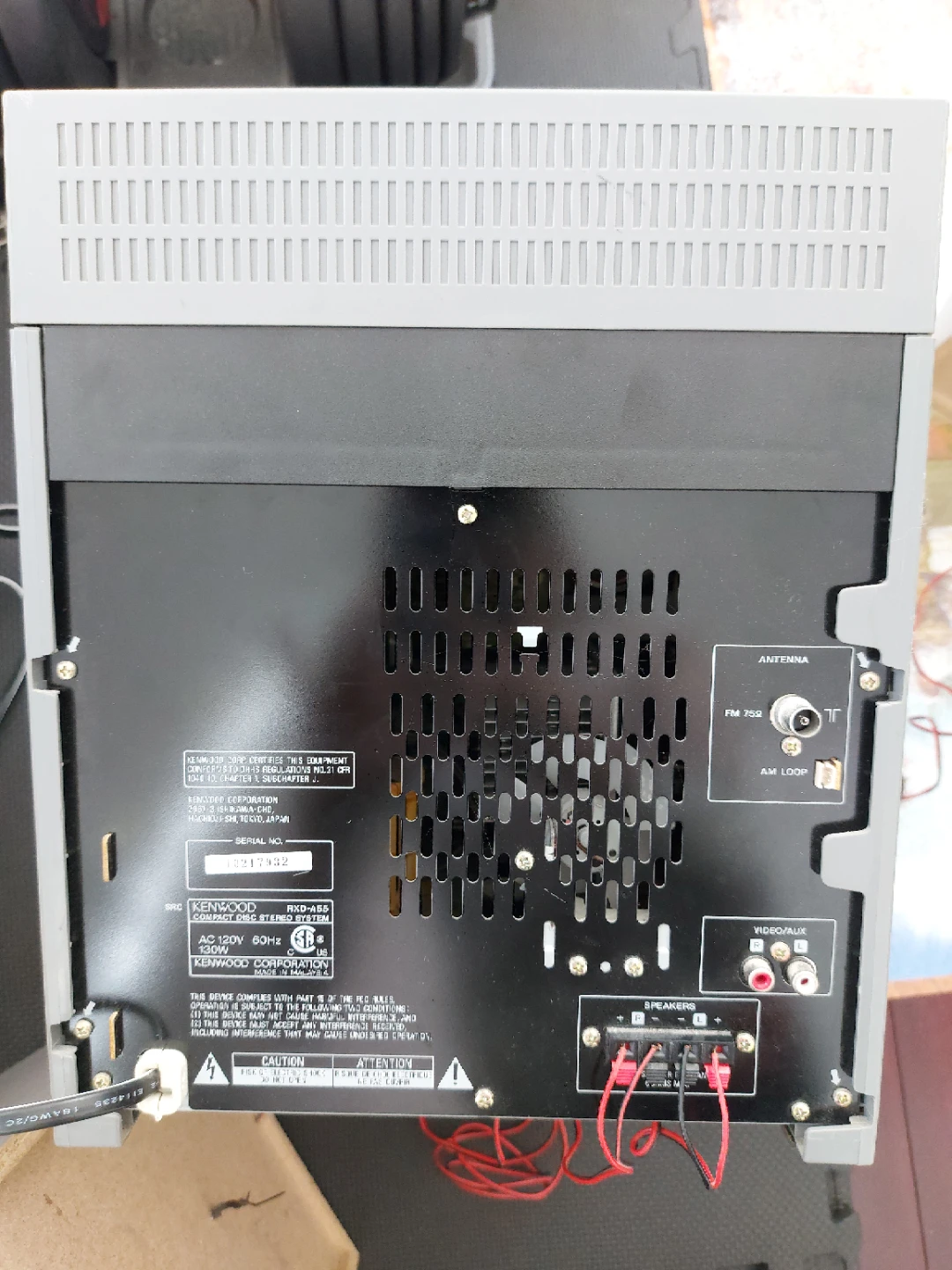 Kenwood XD-A55 Mini Hifi Component System - photo 4