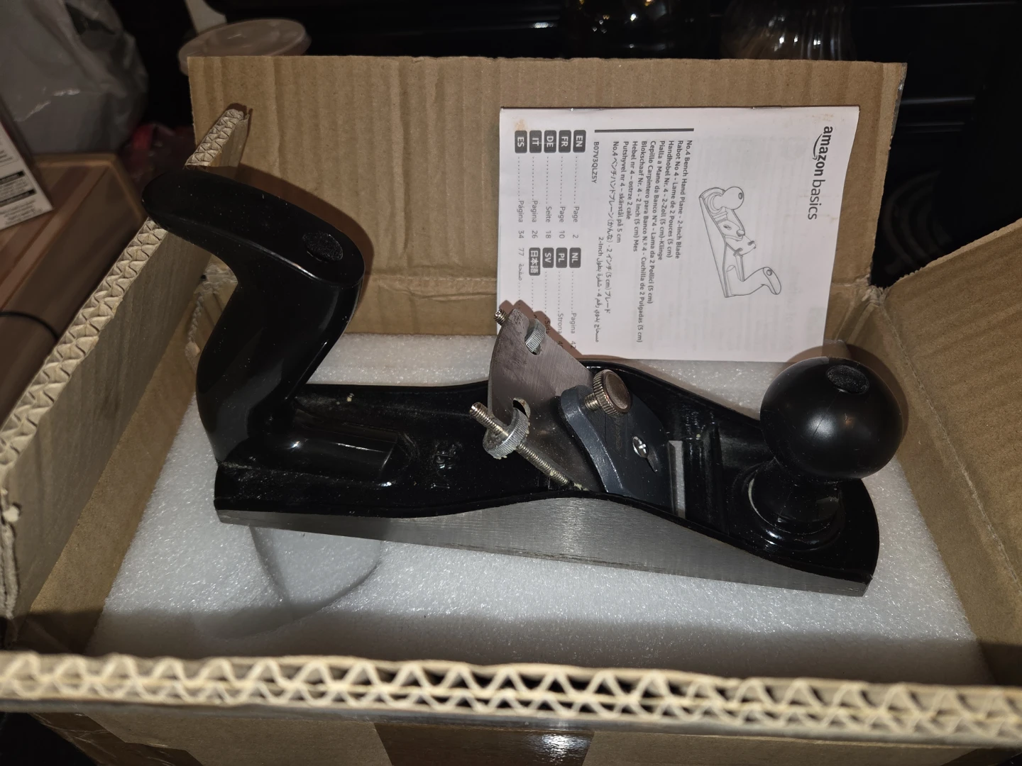 Amazon Basics No. 4 Bench Hand Plane