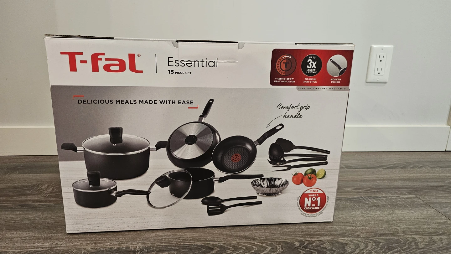 T fal cookware set 15 pieces - photo 4