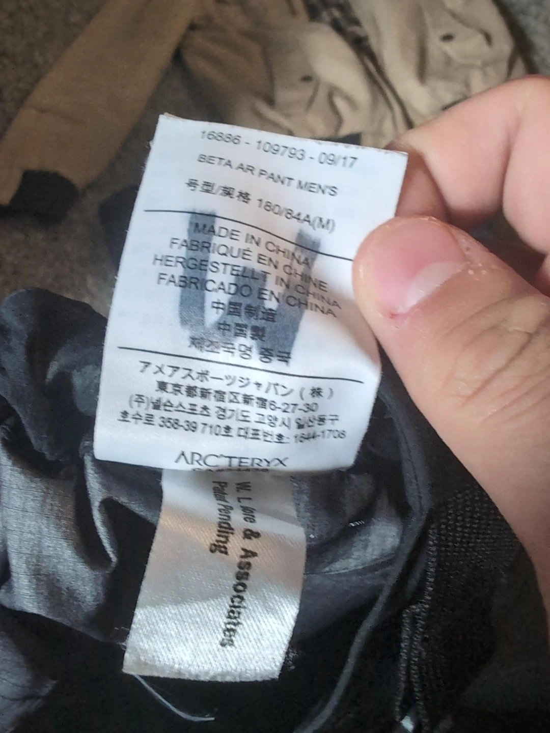 Arc'teryx Beta AR Men's Pants - Medium - photo 2