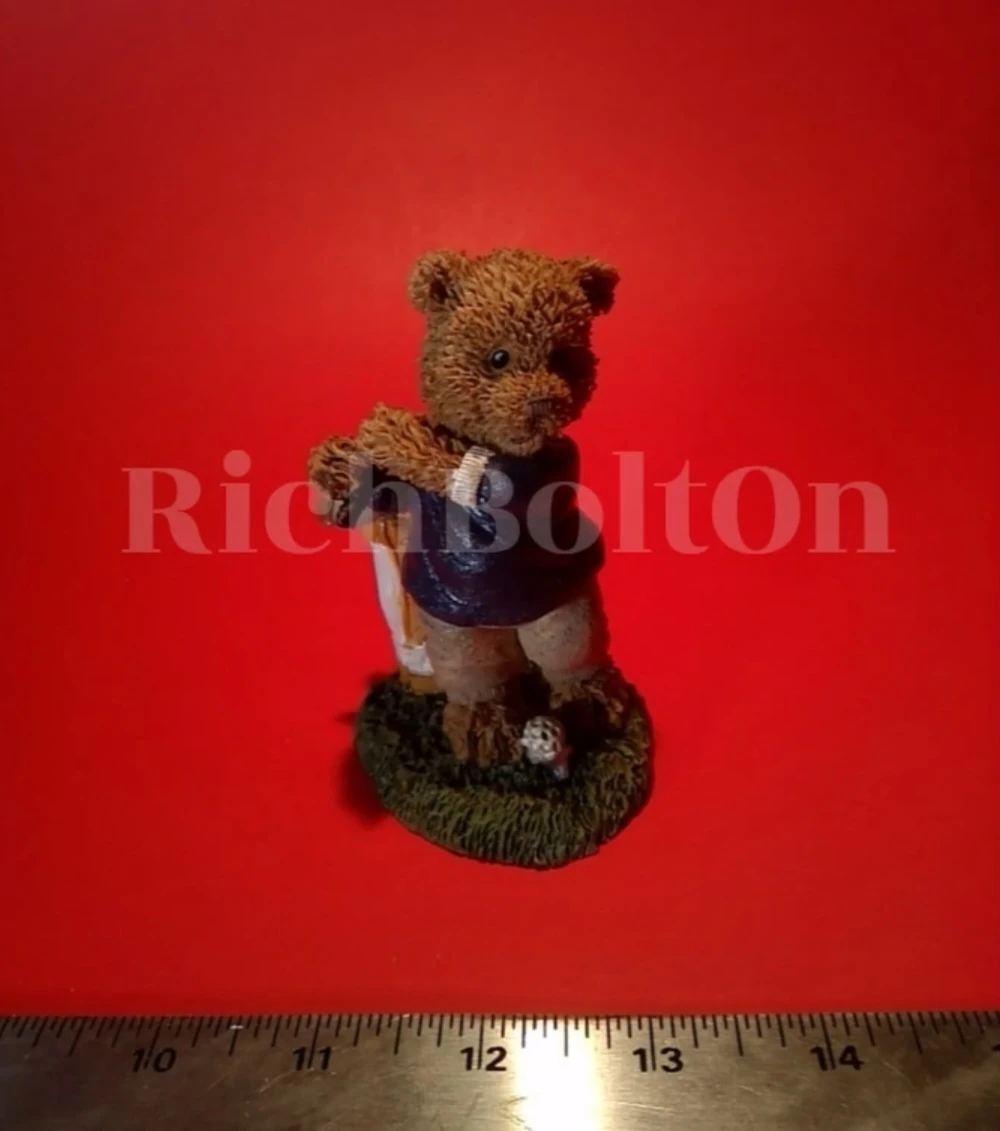 Set of 5 Collectible Teddy Bear Figurines