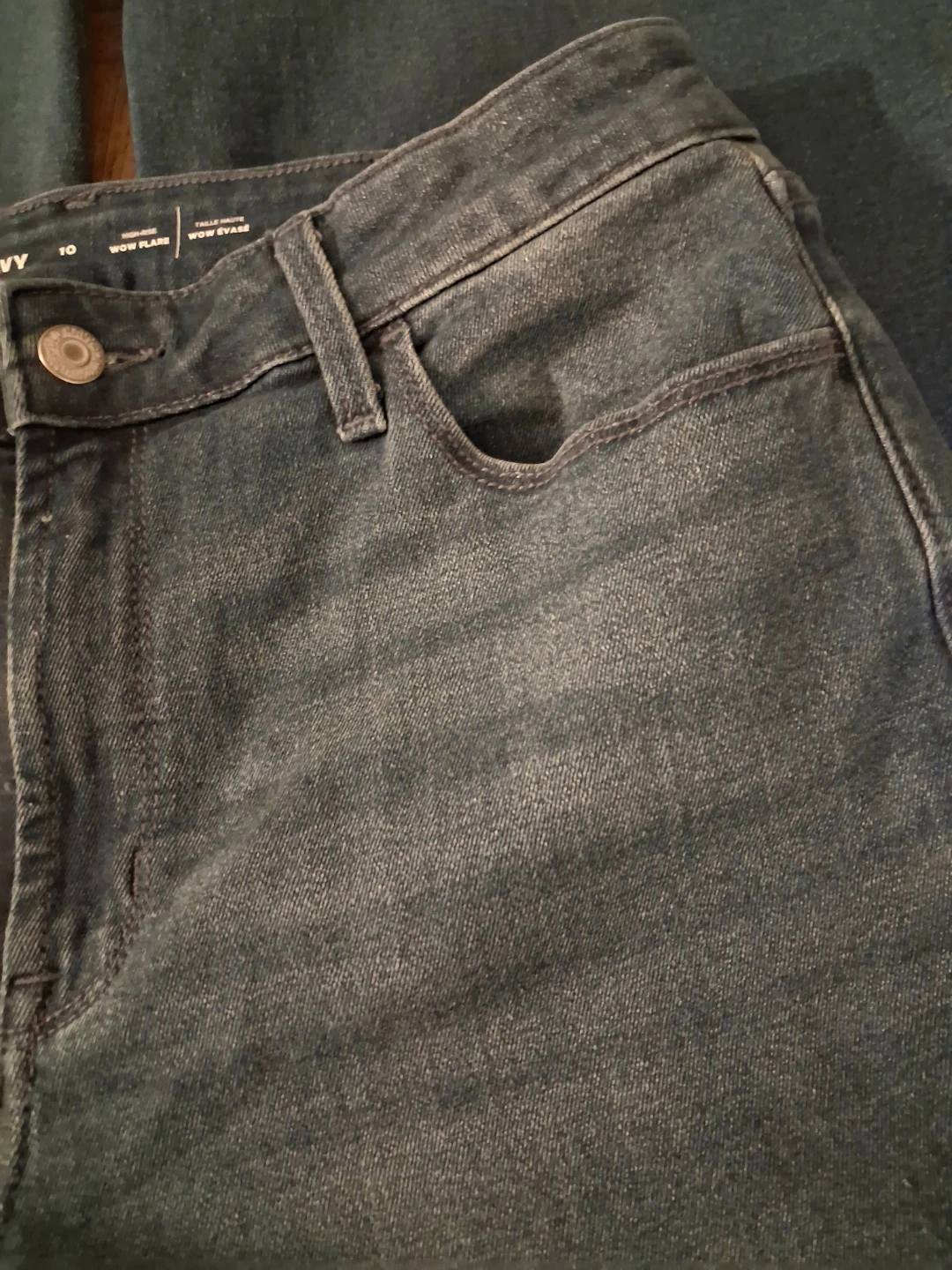 Old Navy High-Rise Wow Flare Jeans Size 10 - photo 3