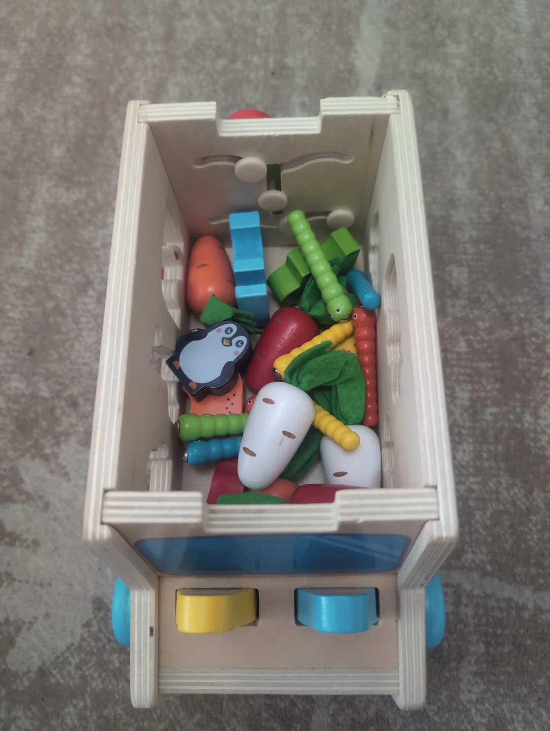 Wooden Activity Bus Toy - photo 2