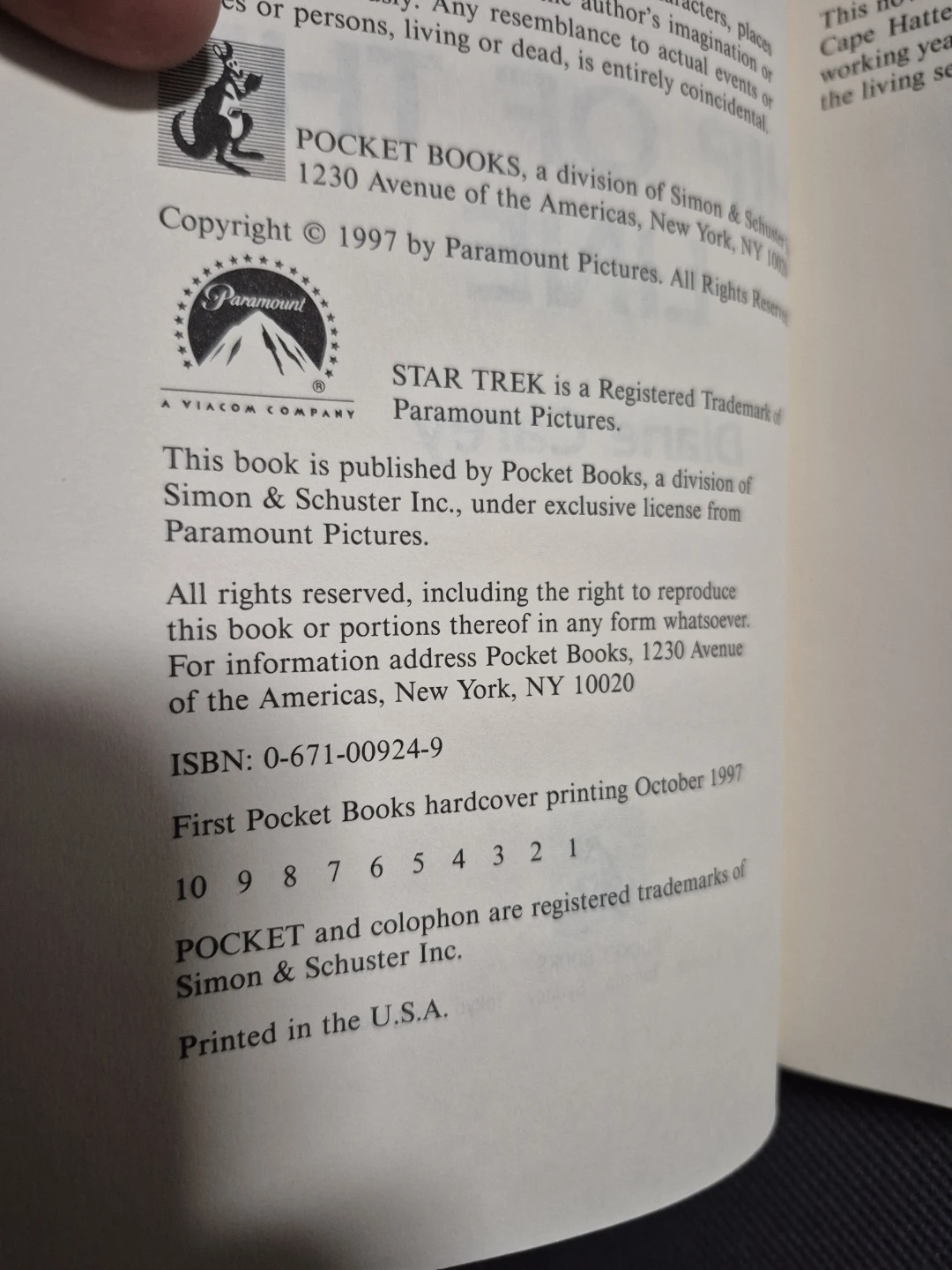 Star Trek: Ship of the Line (1st Edition - HC) - photo 4