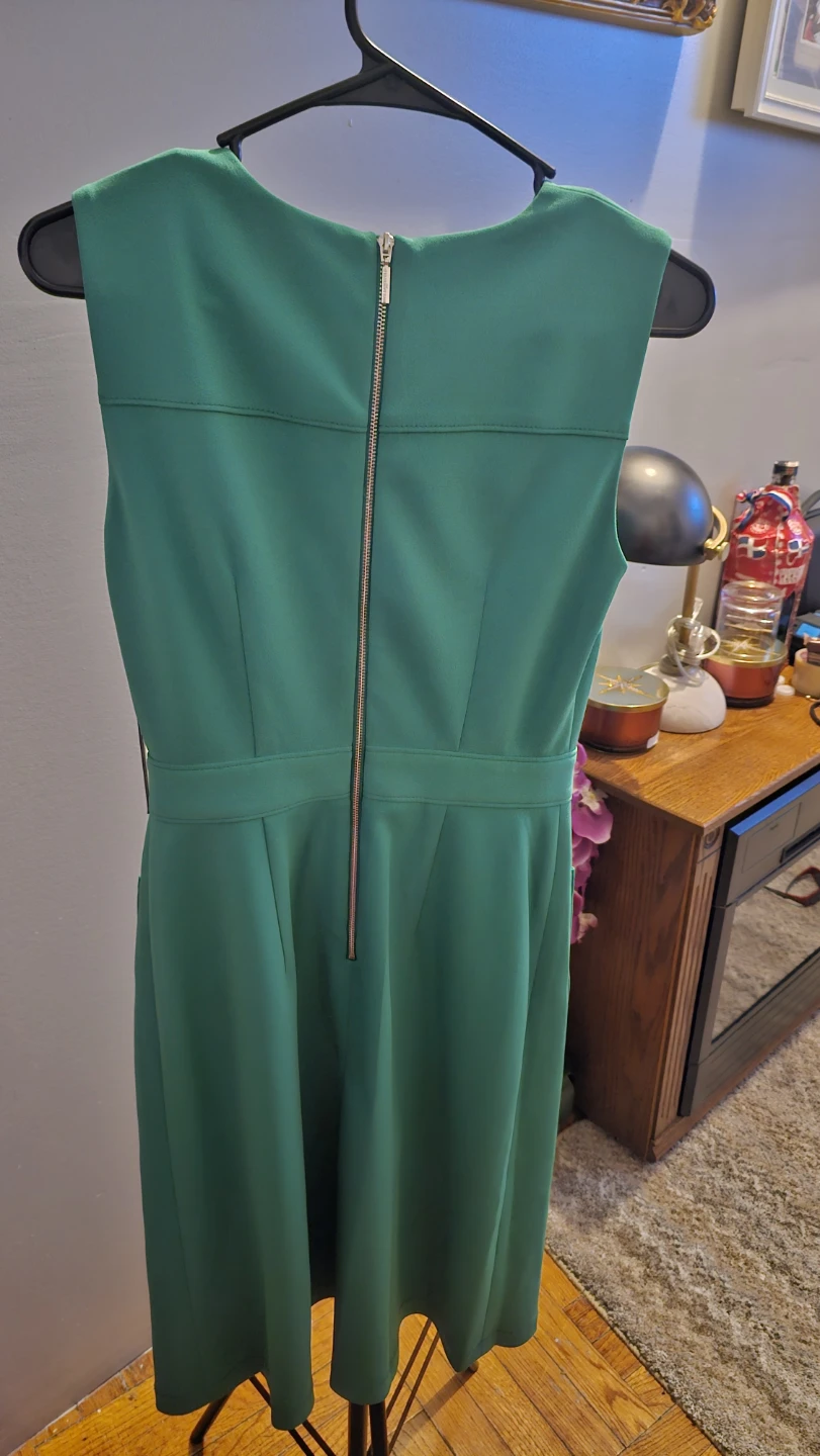 Karl Lagerfeld Paris Green Dress Size 2 - photo 5