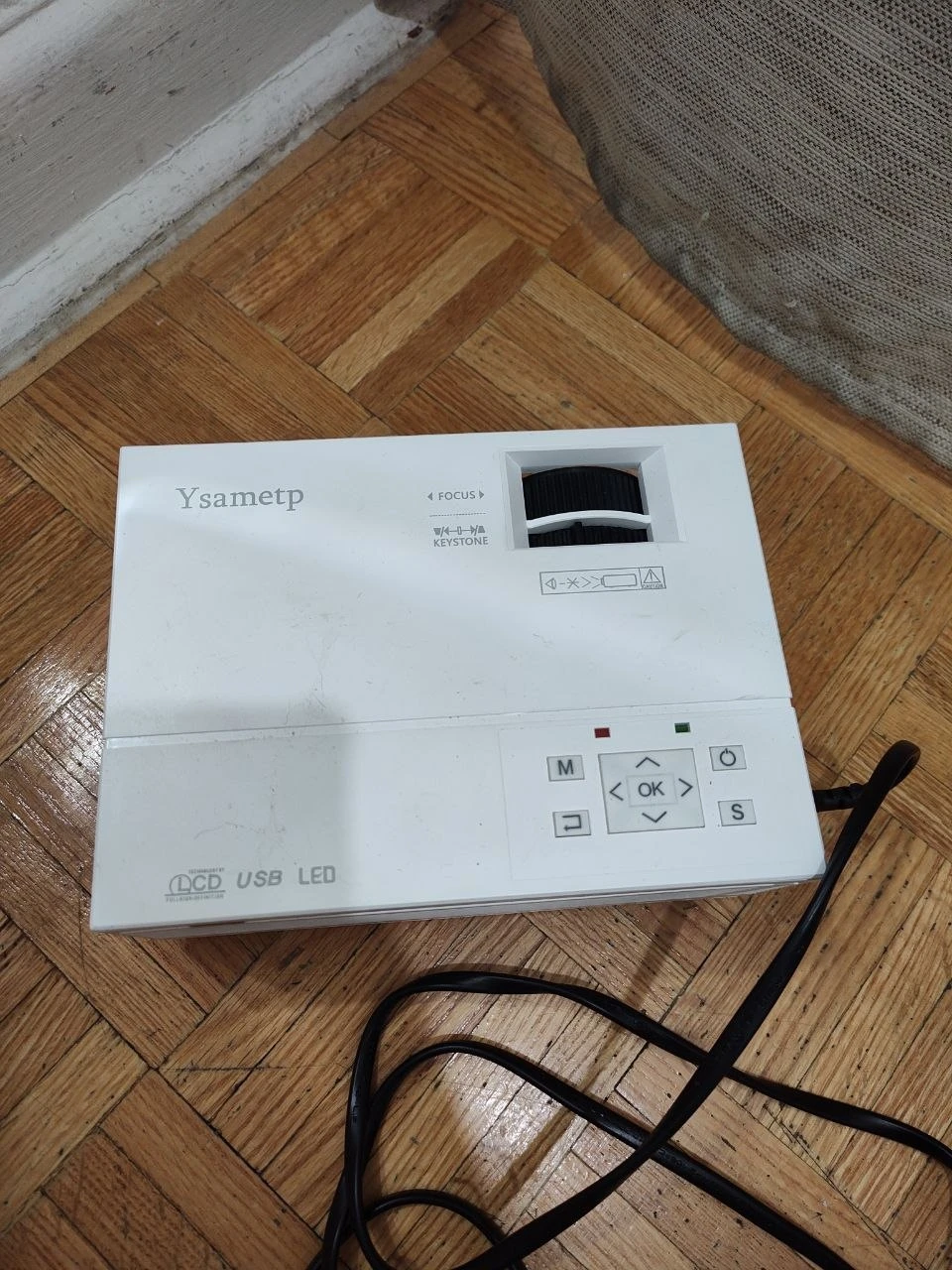 Ysametp M8-G Mini Home Projector, 1080P Full HD Supported - photo 2