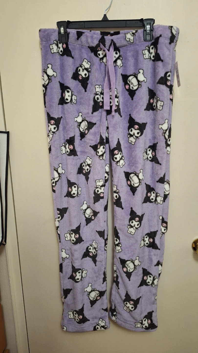 Sanrio Kuromi Fleece Pajama Pants