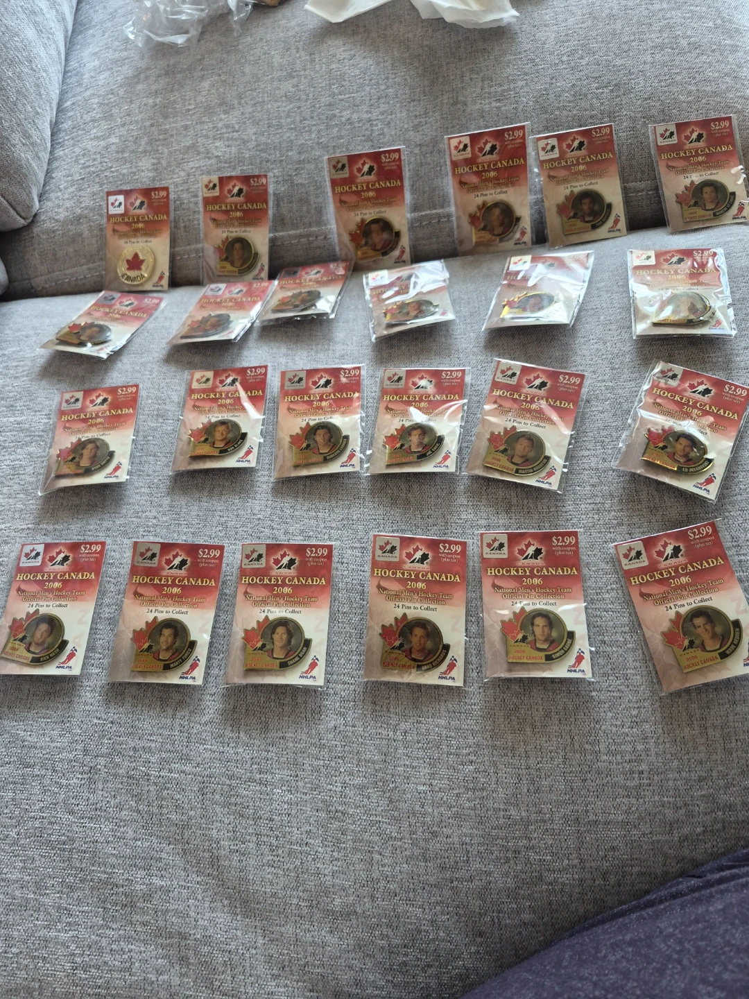 2006 Hockey Canada Pin Collection