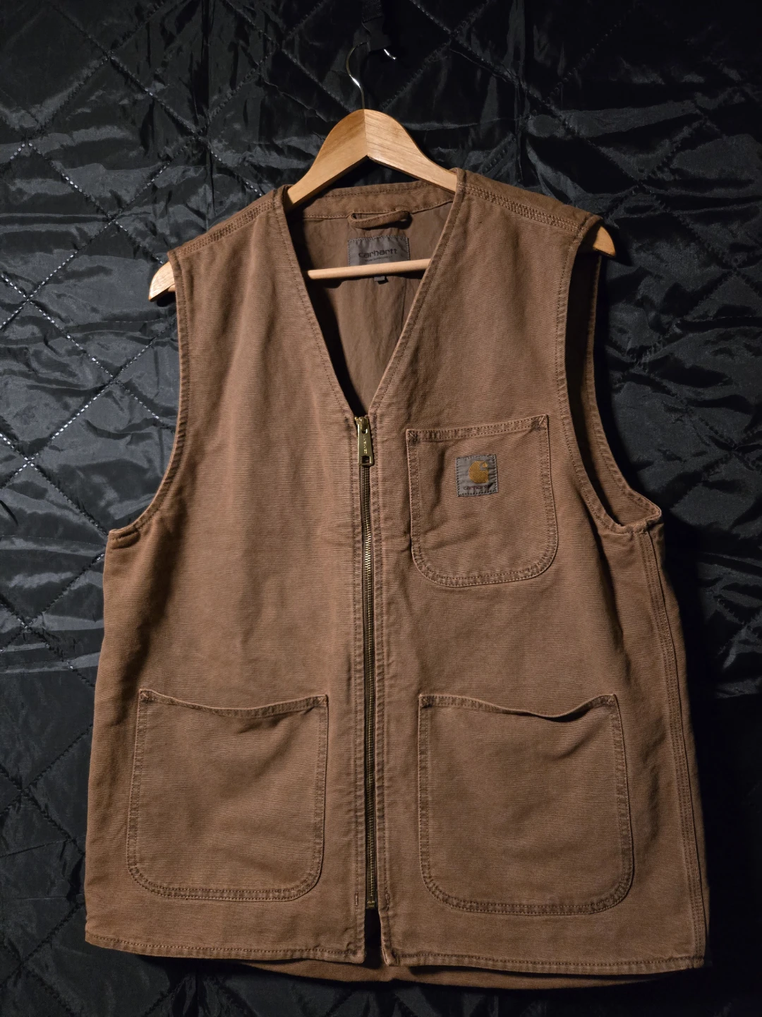 Carhartt WIP Brown Work Vest