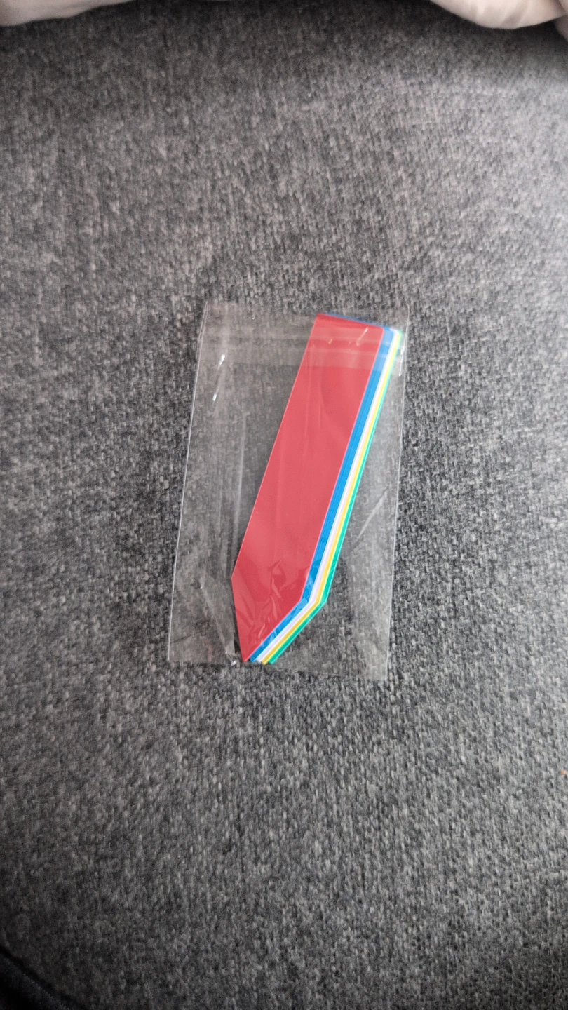 Set of Multi-Coloured Plastic Plant Markers