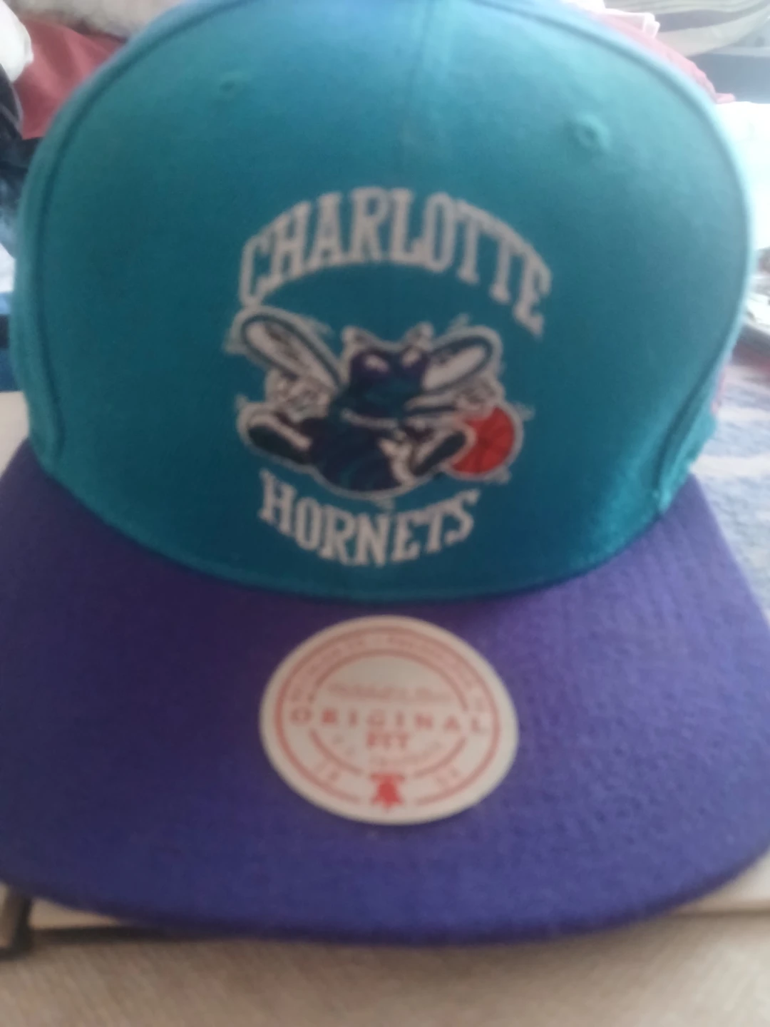 Charlotte Hornets Mitchell & Ness Snapback Cap