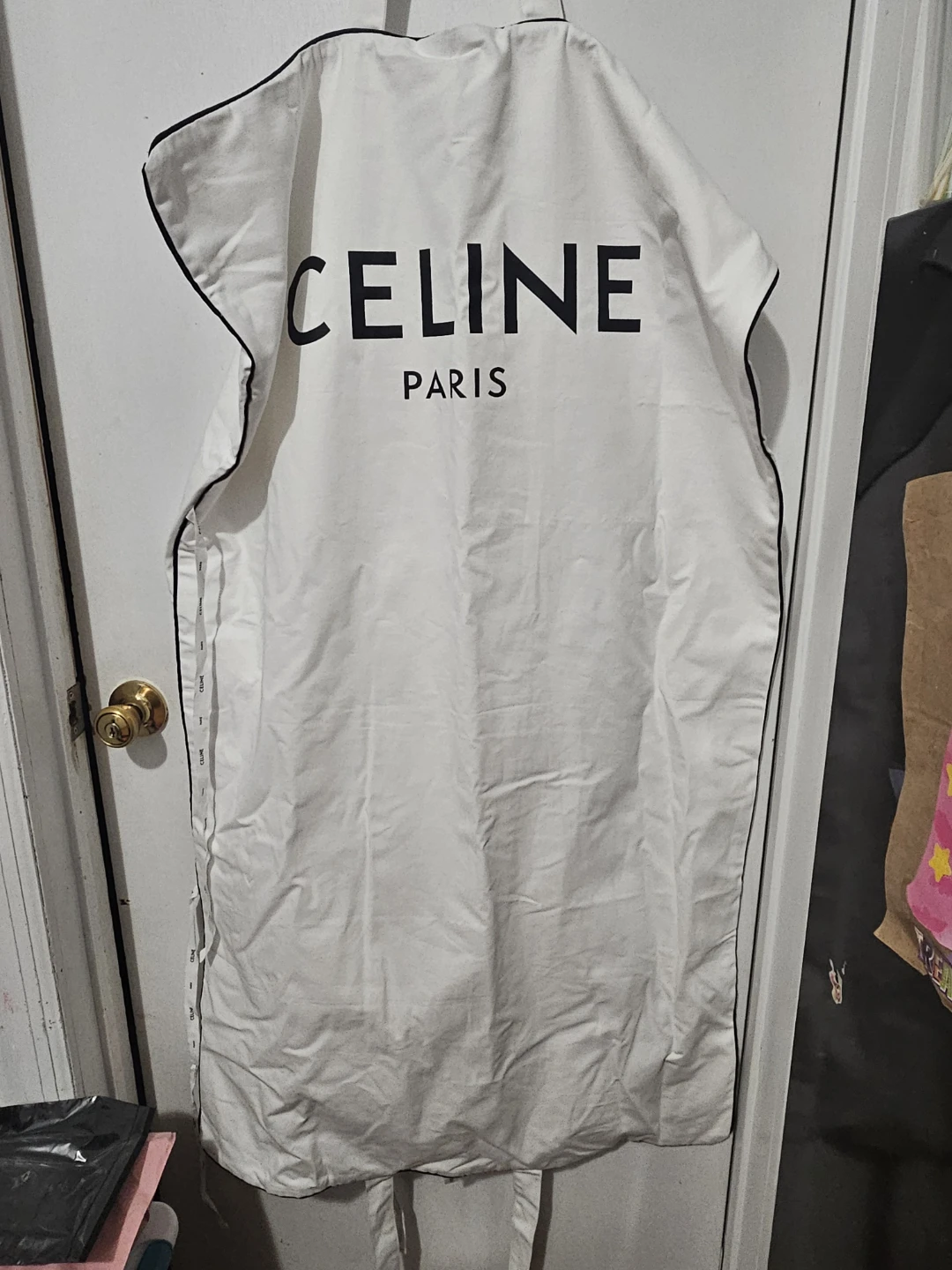 Celine Paris Cotton Garment Bag