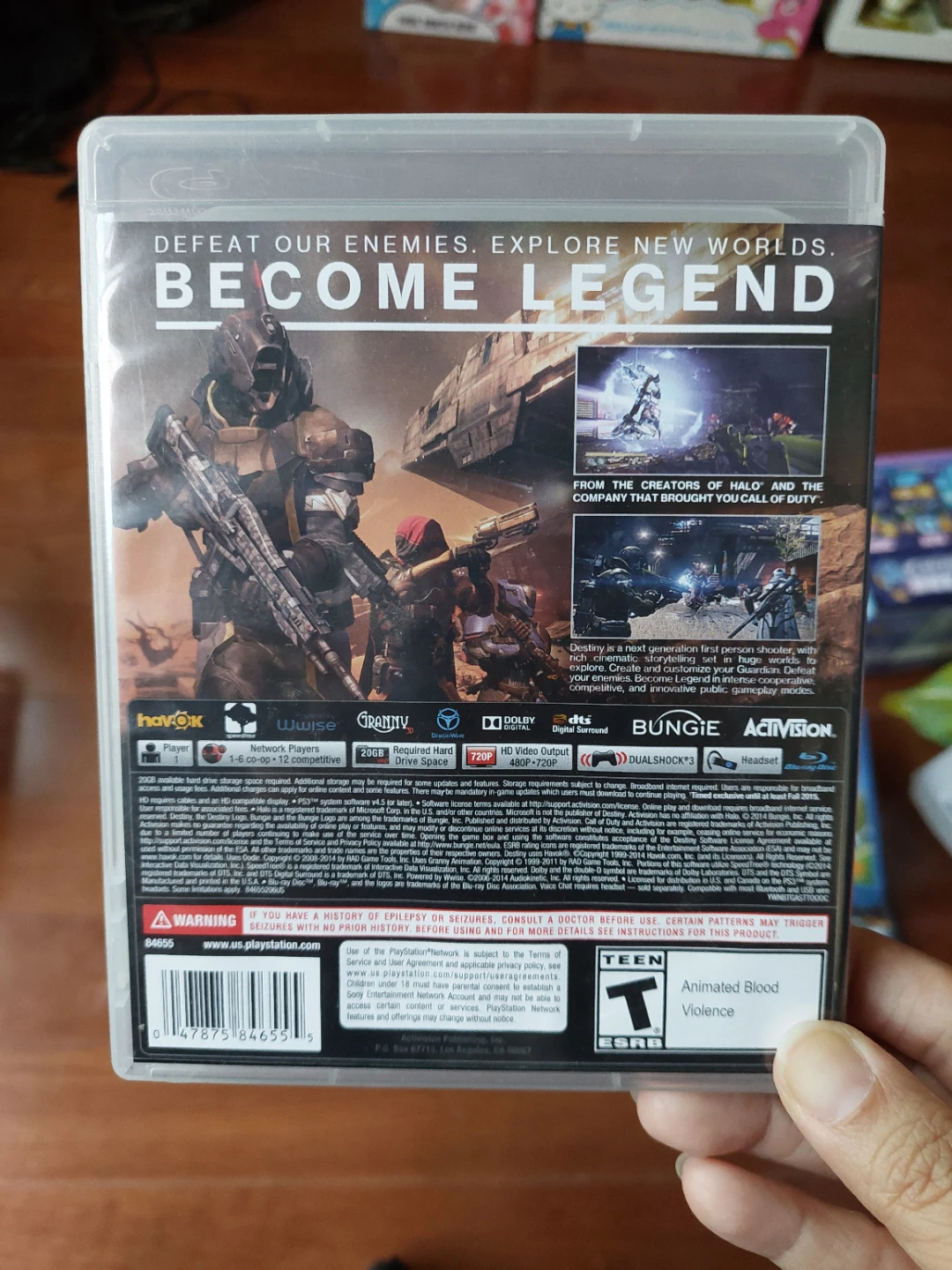 🏈 Destiny for PlayStation 3 - photo 2