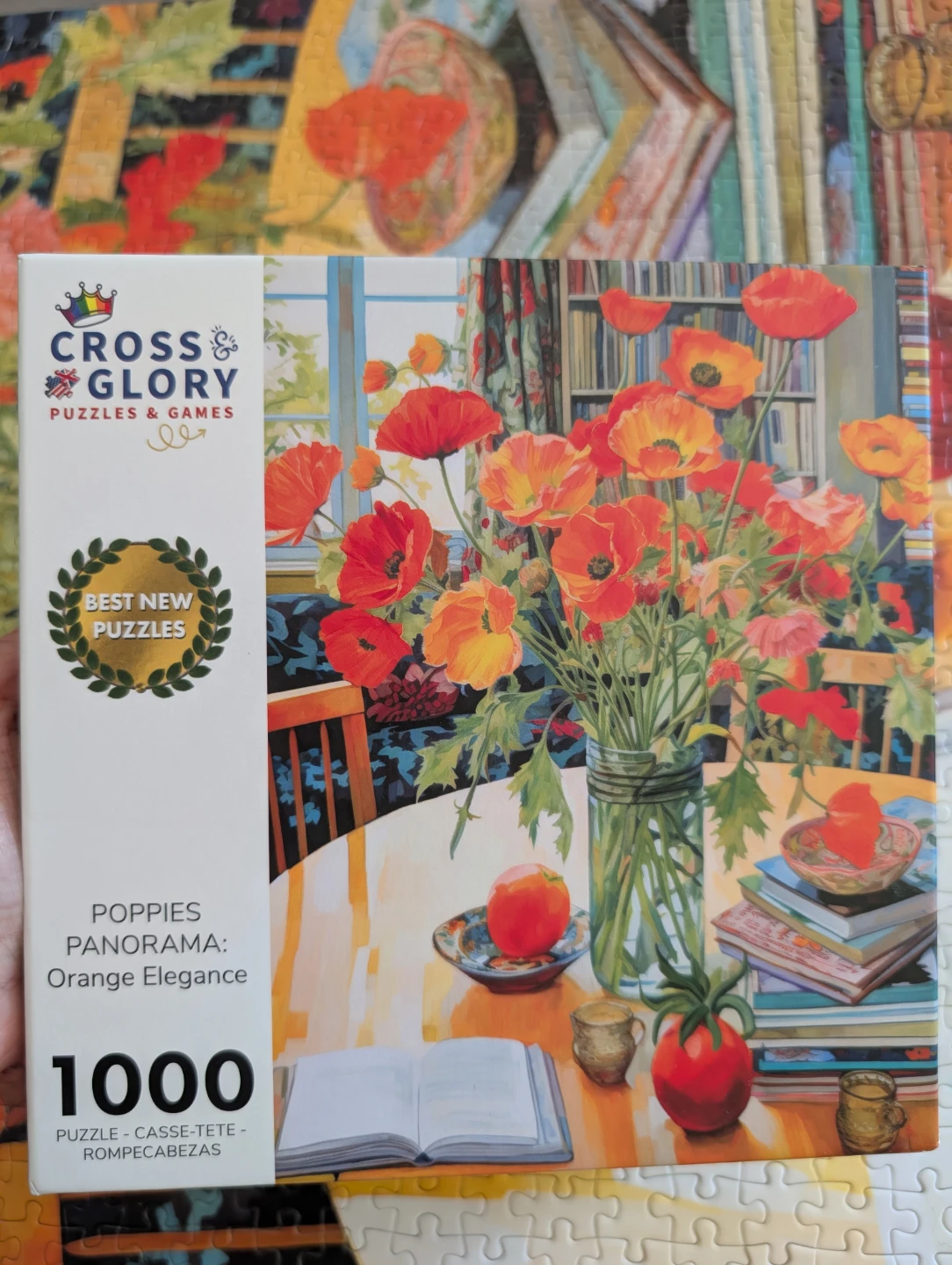Like New Cross and glory 1000 piece puzzle