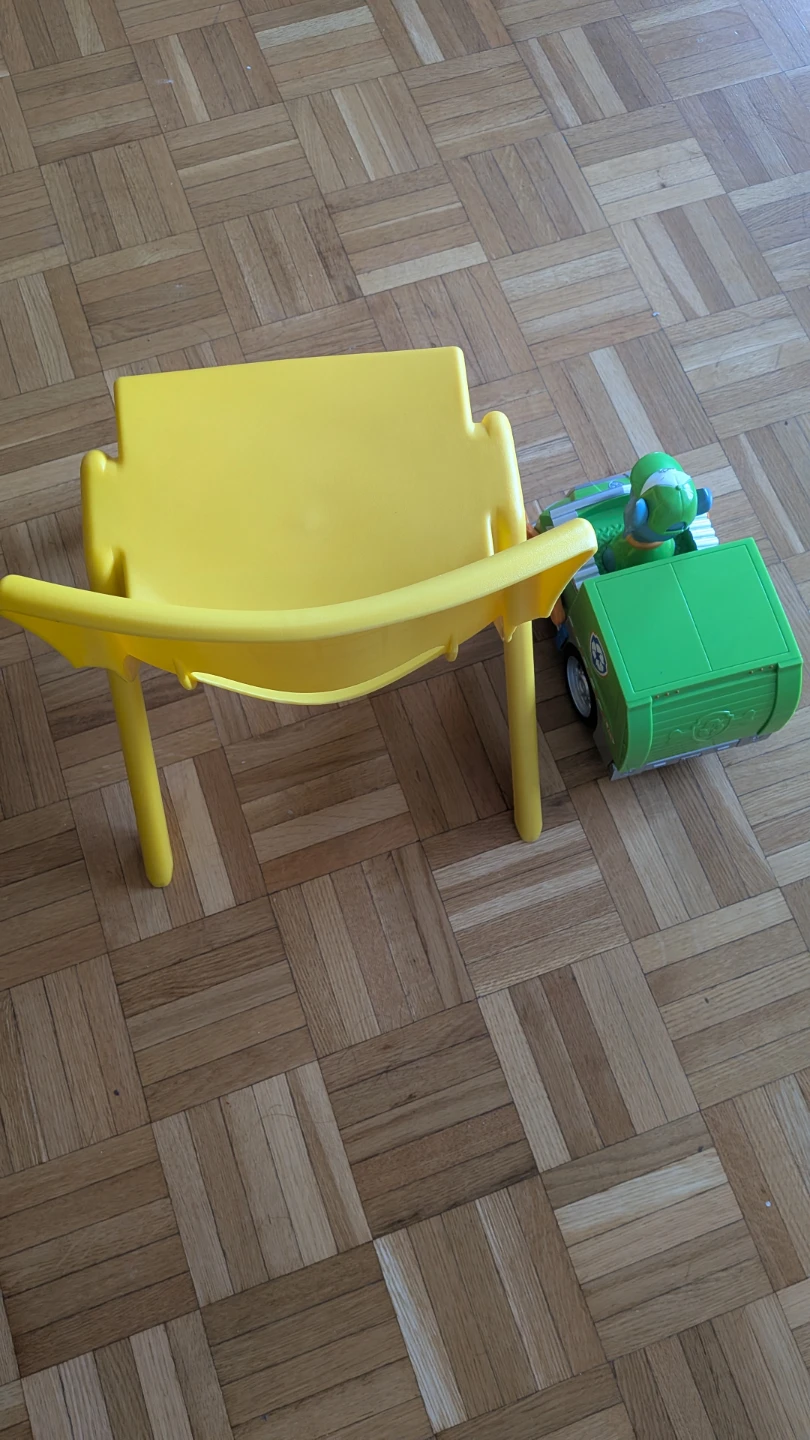 Yellow Childrens Chair