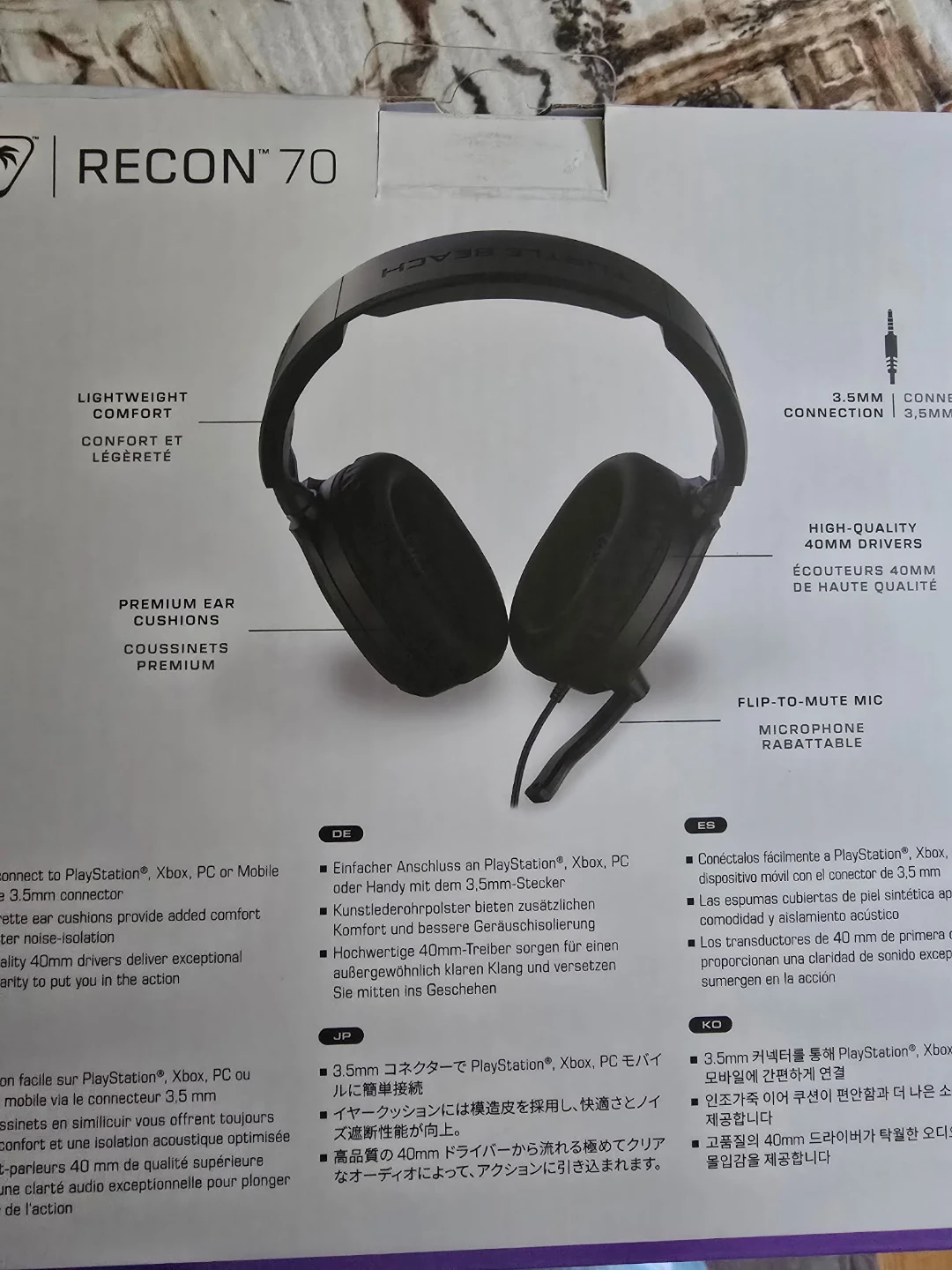Turtle Beach Recon 70 Wired Gaming Headset - photo 2
