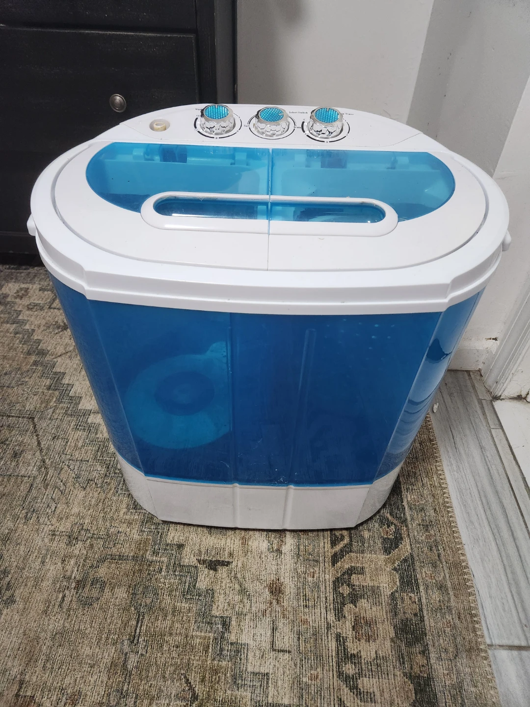 Small Portable washing machine excellent works