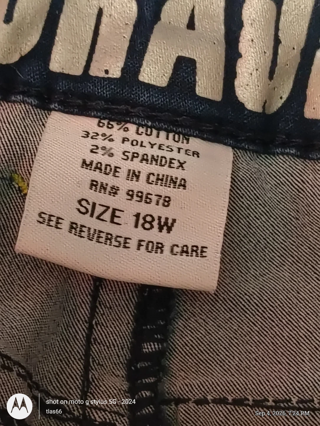 Hydraulic Bailey Jeans Size 18W - photo 5