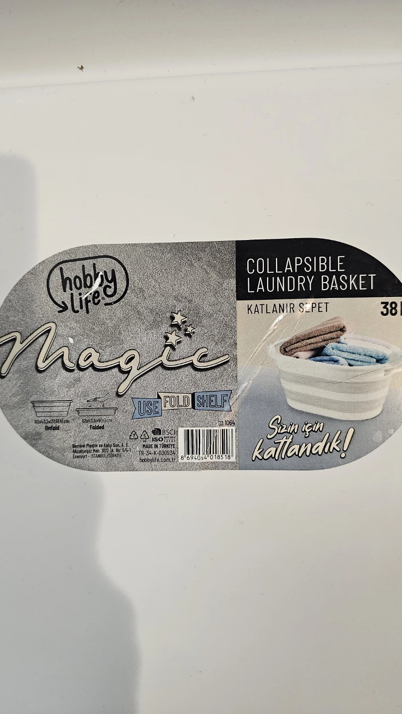 Hobby Life Magic Collapsible Laundry Basket - photo 4