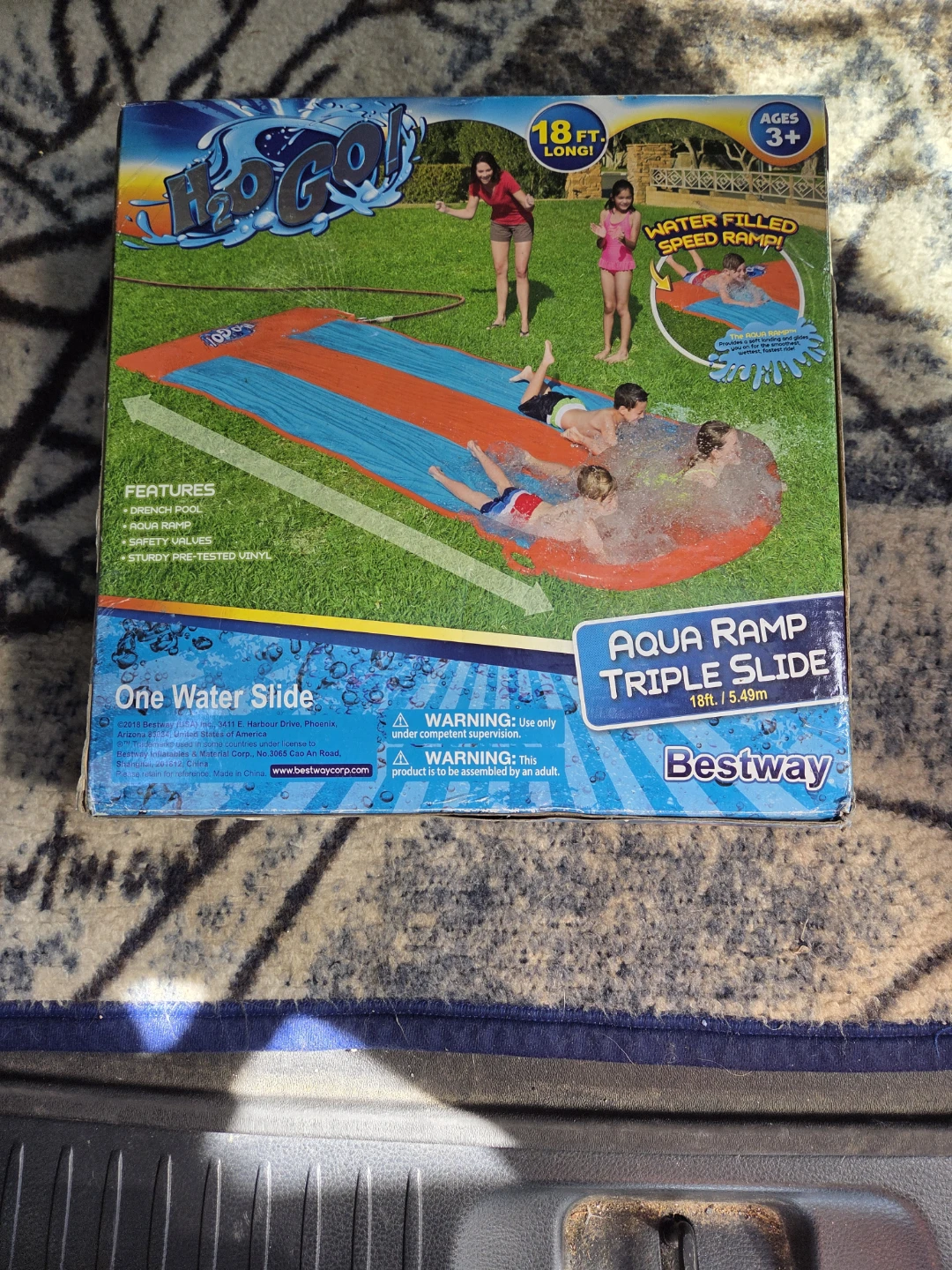 Bestway H2OGO! Aqua Ramp Triple Slide - photo 2