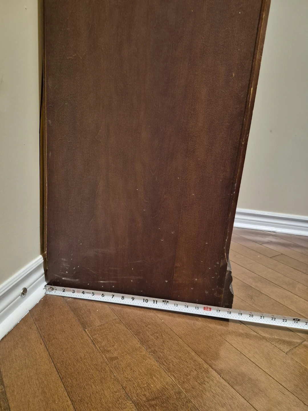 Solid Dark Wood 5-Shelf Bookcase - 31"W x 18"D x 72" Bookshelf - photo 3